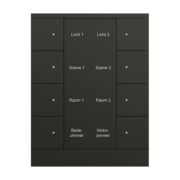 8f. Bedienelement schwarz, matt SB/U8.0.11-885 