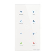 Bedienelement 4-fach mit RTR TBR/U4-CG 