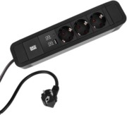 Steckdosenleiste Primo 2 3xCEE7/3, 1xUSB A+C 350.008 