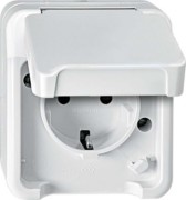SCHUKO-Steckdose polarweiß MEG2300-8019 