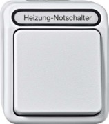 Heizungs-Notschalter 1-polig, lichtgrau MEG3448-8029 
