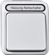 Heizungs-Notschalter 2-polig, lichtgrau MEG3449-8029 