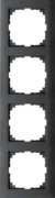 Rahmen 4fach anthrazit MEG4040-3614 