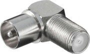 Goobay Adapter F-Kpl./Koax-St.90G 12236 