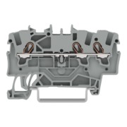 Durchgangsklemme 3-Leiter, TS 35 2001-1301 