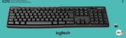 Logitech Tastatur USB,wireless K270 sw 