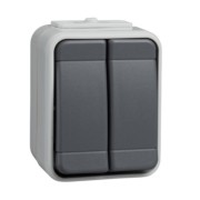Doppeltaster lg/dg 10A AquaTop 442509 