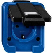 SCHUKO-Steckdose bl Informationsfeld 279091 