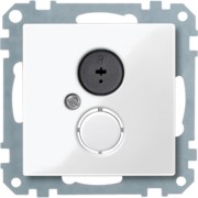 Steckdosen-Einsatz pws/gl Lautsprecher 296919 