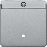 Card-Schalter alu beleuchtbar 315460 