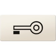 Symbol Schlüssel ws rechteckig 395700 