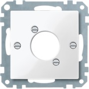Zentralplatte pws/gl f.Audio-Steckver.XLR 468019 
