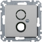 Zentralplatte alu für BNC/TNC-Buchse 468560 