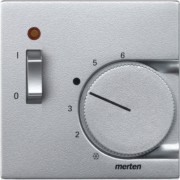 Zentralplatte alu für Raumther.Einsatz 536160 