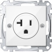 Steckdosen-Einsatz pws/gl USA 20A MEG2156-0319 