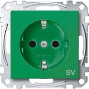 SCHUKO-Steckdose gn SV MEG2300-0304 