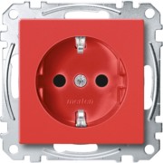SCHUKO-Steckdose rrt mit Steckklemme MEG2300-0306 