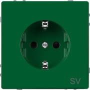 SCHUKO-Steckdose gn mit Steckklemmen MEG2300-6004 