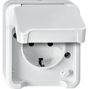 SCHUKO-Steckdose polarweiß MEG2300-8019 