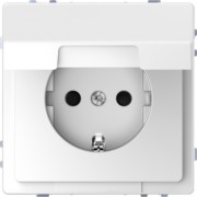 SCHUKO-Steckdose lotosws mit Klappdeckel MEG2310-6035 