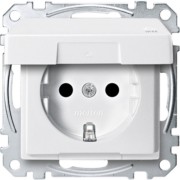 SCHUKO-Steckdose pws Klappdeckel IP44 MEG2314-0419 