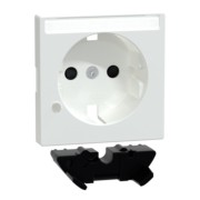 Zentralplatte aws/gl f.Steckdose K-Licht MEG2333-0325 