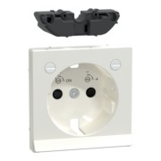 Zentralplatte alu f.Steckdose LED MEG2334-0460 