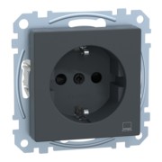 SCHUKO-Steckdose anth Kennz.Computer MEG2350-0414 