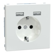 SCHUKO-Steckdose m.USB Ladegerät lws MEG2366-6035 