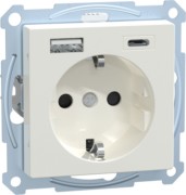 Schuko Steckdose mit USB Ladegerät MEG2367-0319 