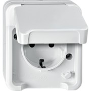SCHUKO-Steckdose polarweiß MEG2400-8019 