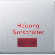 Wippe alu Heizungs-Notschalter MEG3327-0460 
