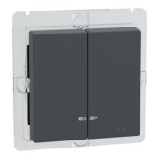 Doppelwippe anth Kontrollfenster IP44 MEG3424-0414 