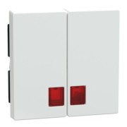 Doppelwippe aws/gl mit Fenster (rot) MEG3456-0325 