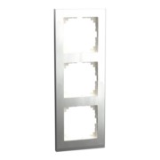 Decor-Rahmen 3-fach Edelstahl/aluminium MEG4030-3646 