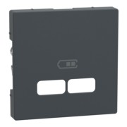 Zentralplatte anth f.USB Ladest.Einsatz MEG4367-0414 