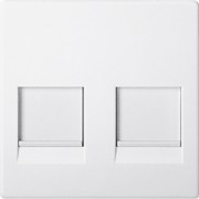 Zentralplatte 2f.pws für Modular-Jack MEG4562-0419 