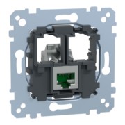 Tragplatte 1fach m. RJ45 Cat6A STP MEG4576-0021 