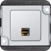 Anschlussmodul-RJ45 1-f. Panzer Actassi MEG4576-7021 