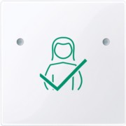 Tastfläche 1f.aws/gl für Abstell-Taster MEG4841-0325 