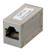 Modular-Kupplung 1:1 RJ45 Cat.6 geschirmt 37489.1 