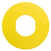 Not-Aus-Schild D=60 ge blanko ZBY9101 