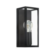 Wandleuchte E27 schwarz 99123 