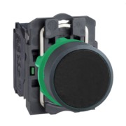 Drucktaster flach, sw, 1S XB5AA21 