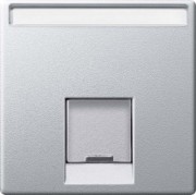 Zentralplatte 1fach alu MEG4573-0460 