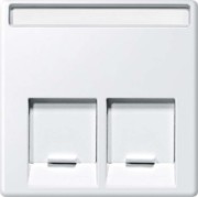Zentralplatte 2fach polarws MEG4574-0419 