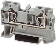 Zugfederklemme 0,08-6qmm B=6,2mm gr ST 4 