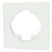 Zentralplatte 63x63 reinweiß glänz. 94345 