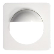Zentralplatte 56x56 reinweiß glänz. 35127 
