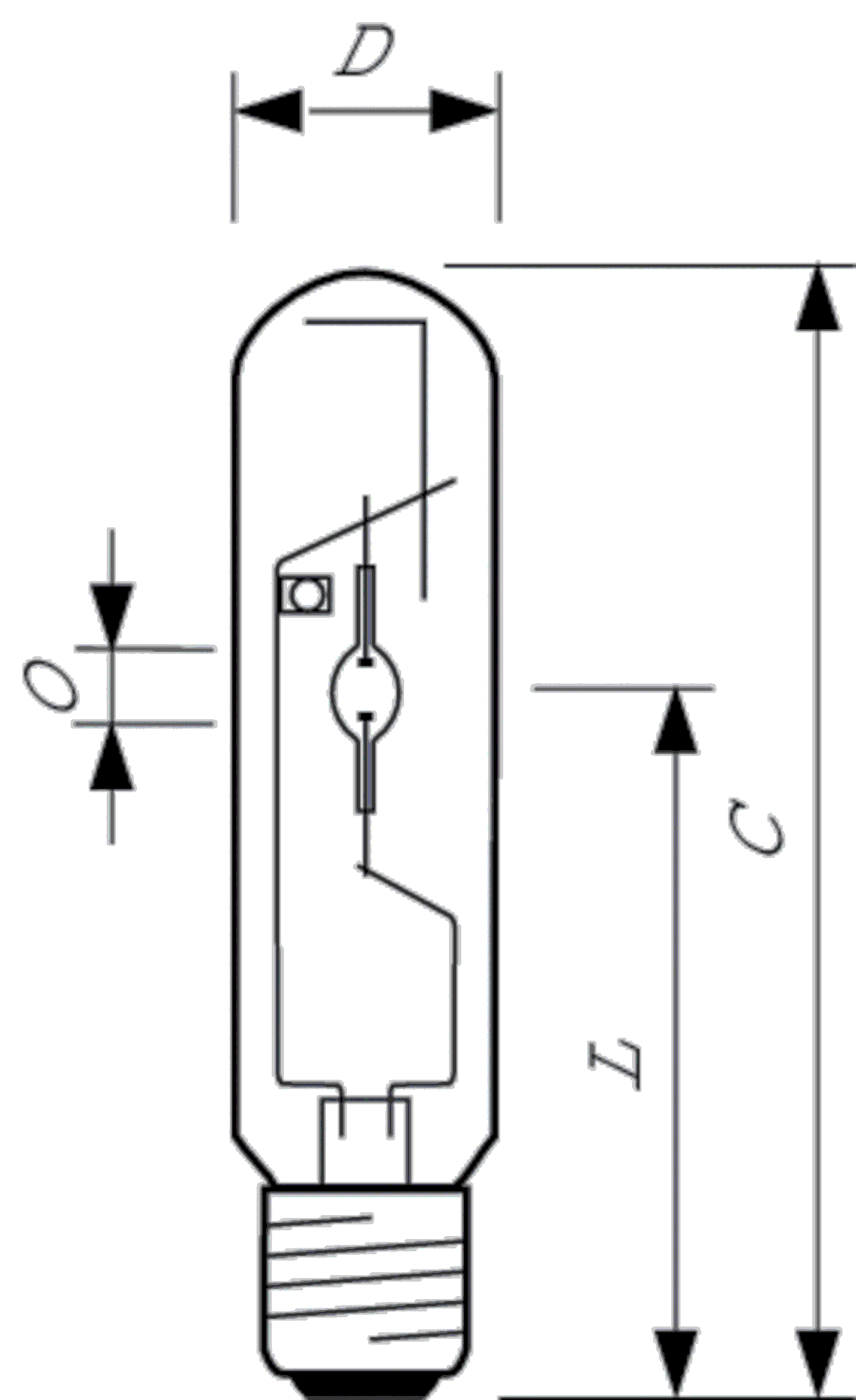 Philips Lighting Metall-Halogendampflampe 360W 4200K E40 CDM-T MWEco360/842 